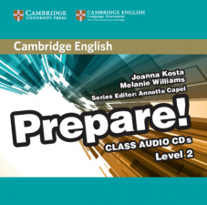 Cambridge English Prepare! Level 2 Class Audio CDs (2)